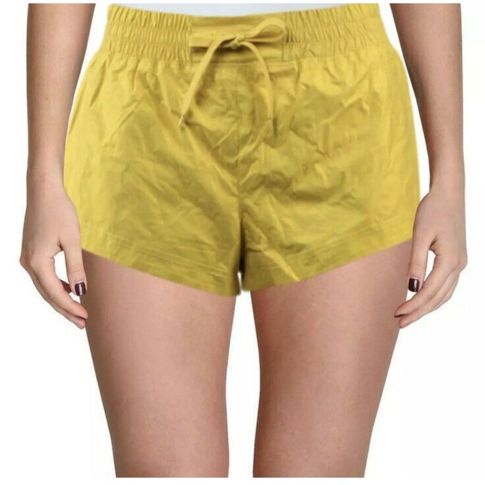 FP Movement by Free People Women's Moonlight Yellow Shorts Athletic L